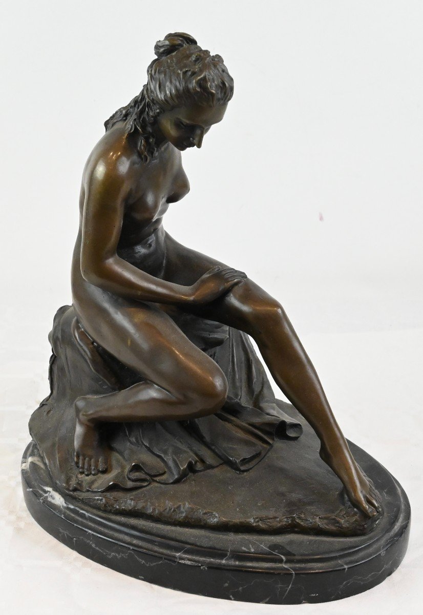 Pasquale Sgandurra - Figura di Donna in Bronzo - Italia Inizio XX secolo